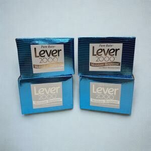 Lever 2000 Pure Rain Bar Soap 4.5 Oz Moisture Response 4 Bars New & Sealed
